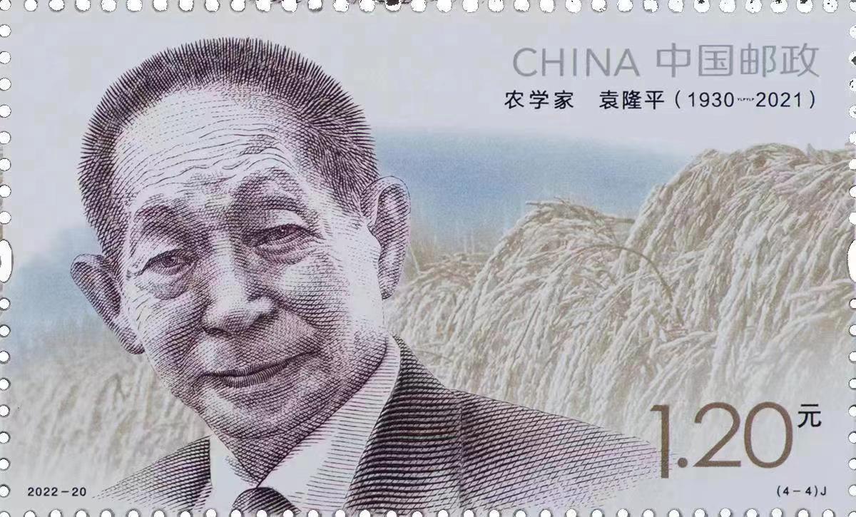 袁隆平邮票升值空间巨大吗,袁隆平邮票大版价格