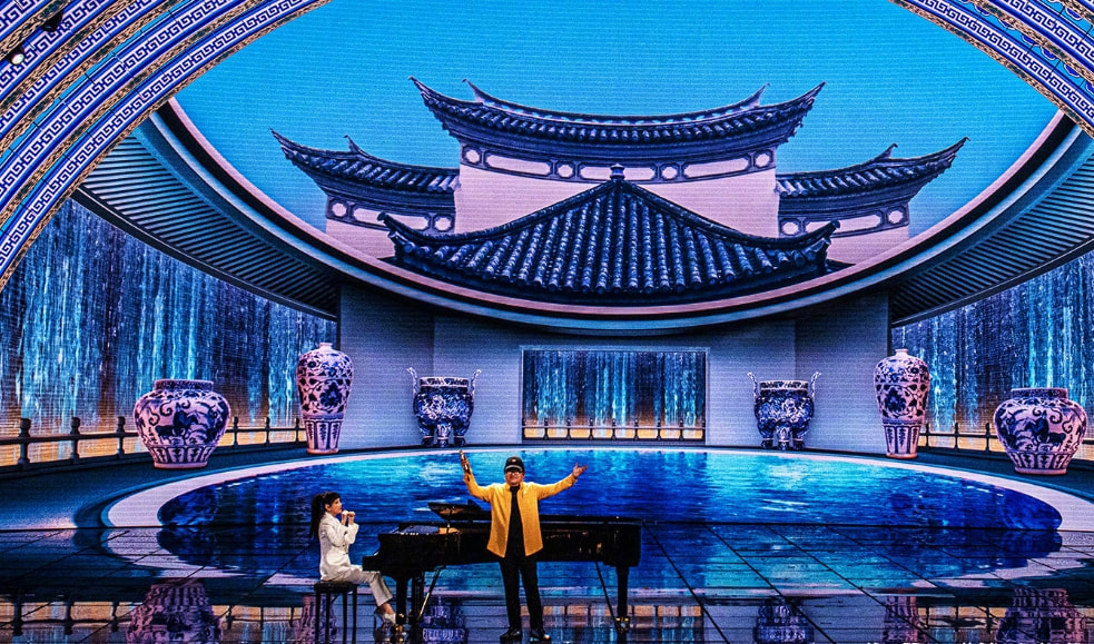 央视虎年春晚马凡舒旗袍,央视虎年春晚马凡舒视频