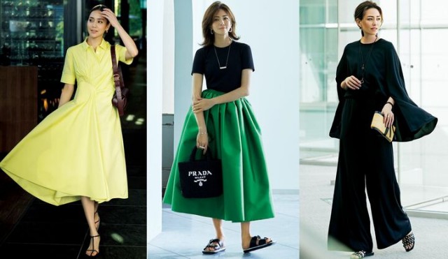 日本杂志最新款穿搭,日系裙子穿搭7月份