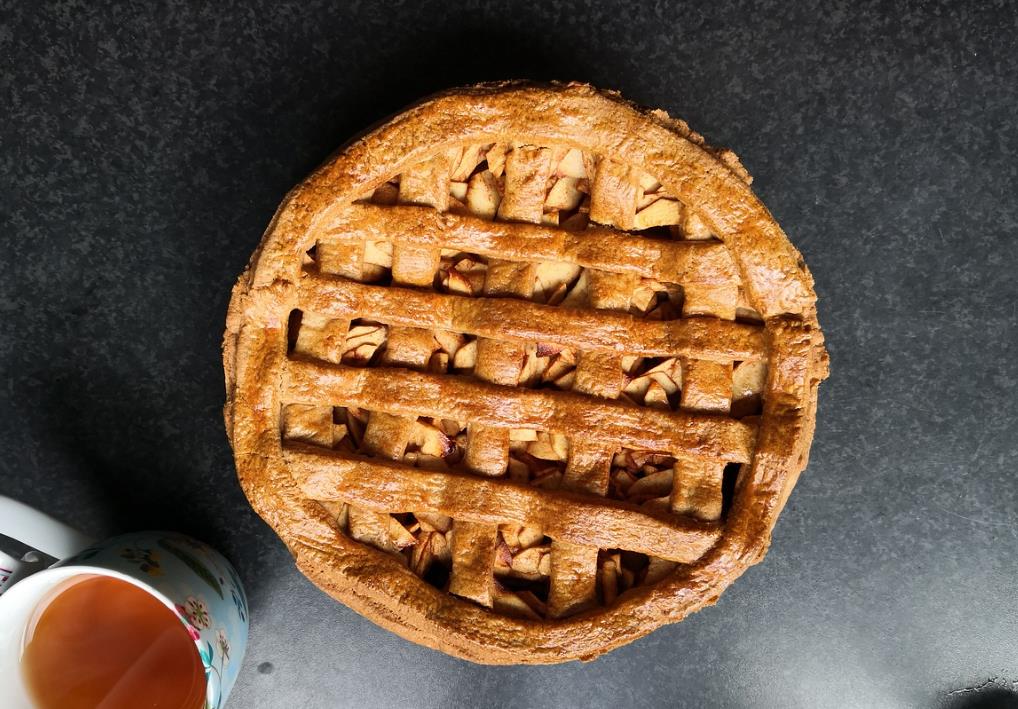 巨好吃的酥脆香甜苹果派,自制苹果派步骤