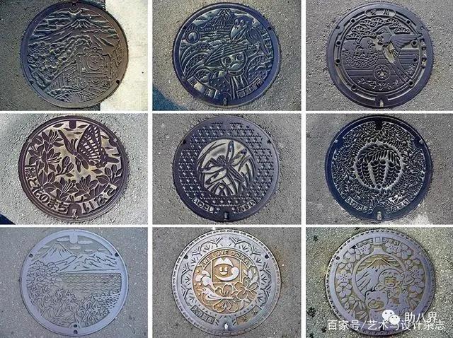 日本最惊人的井盖,真实的日本井盖