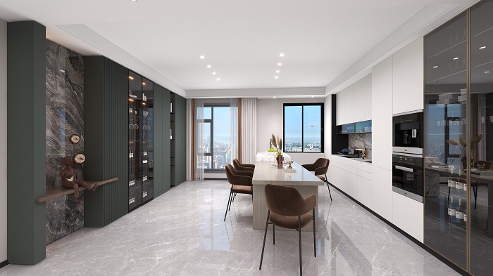 大王椰高雅灰颗粒板衣柜,大王椰家具板优势