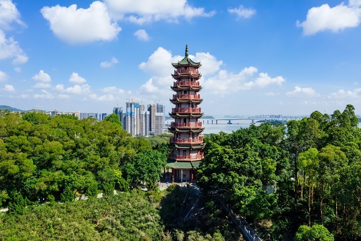 湾区光影魅力,南沙湾区超美风景线