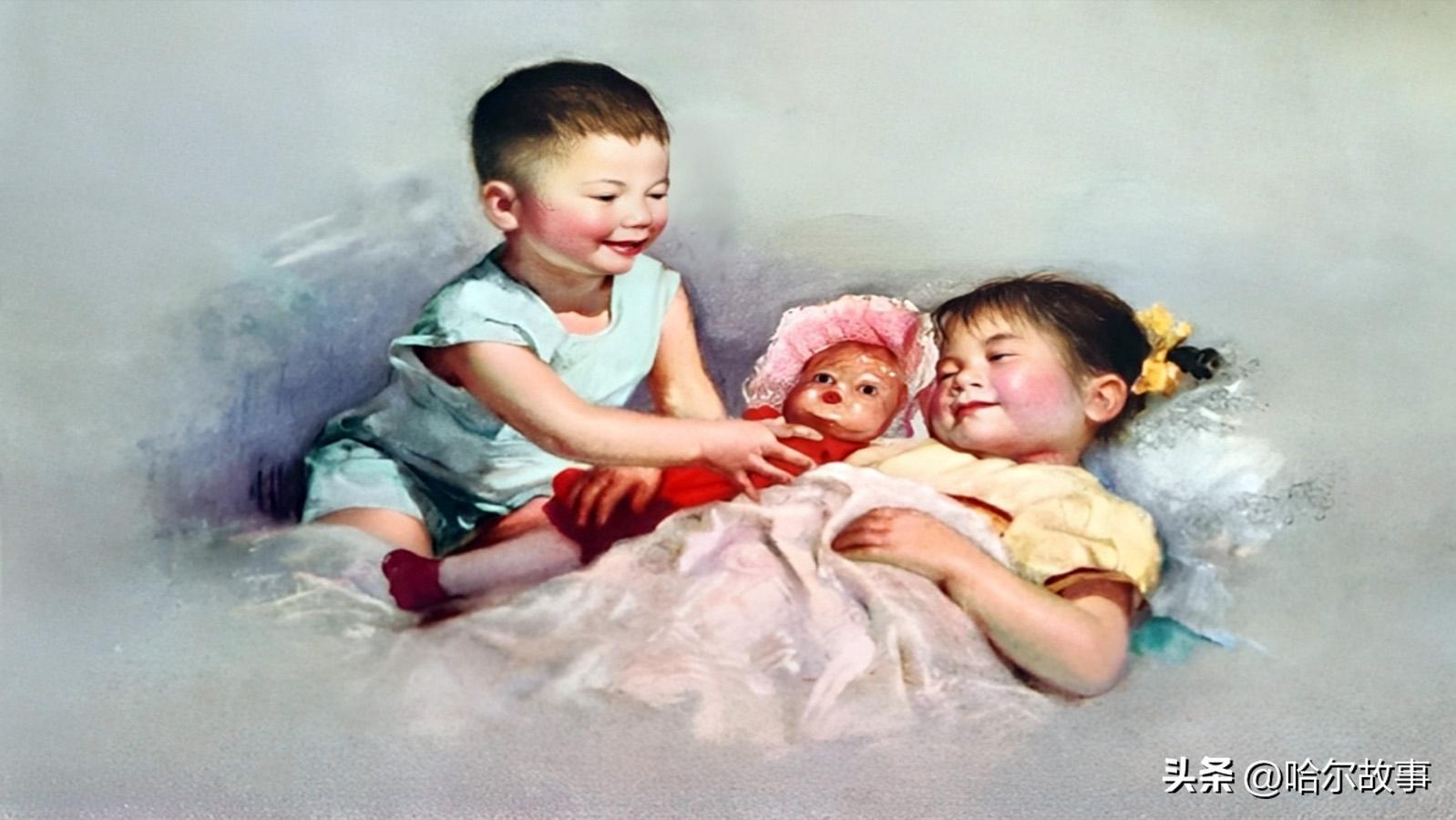 我和邻家小妹的童年趣事，既天真无邪又让人忍俊不禁