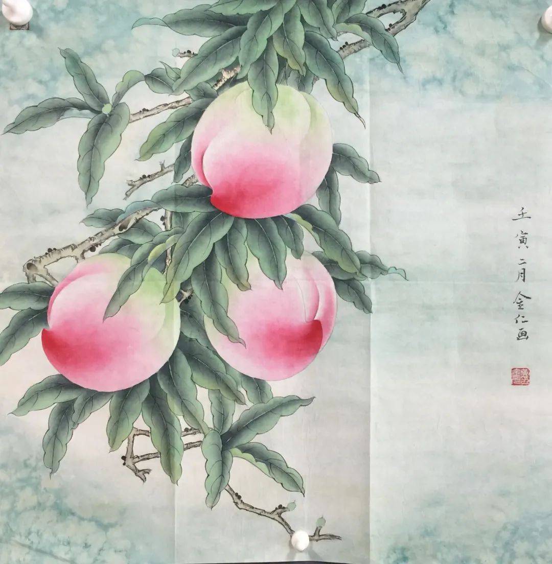 黄金仁书画,大师笔下的花鸟美到极致