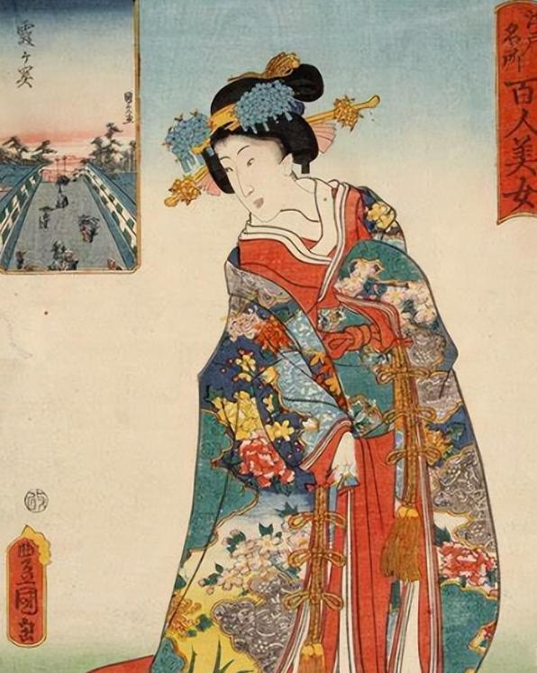 通过浮世绘看日本江户时代的城市,江户时代浮世绘特点