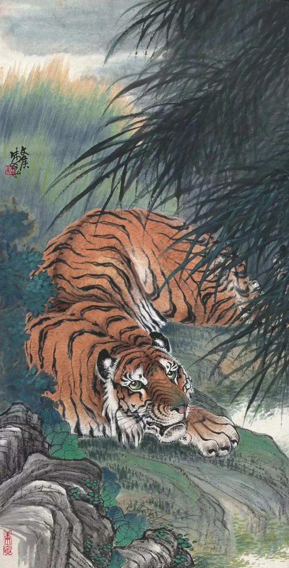 猛虎潜深山长啸自成风出自哪里,猛虎潜深山长啸自生风打一生肖