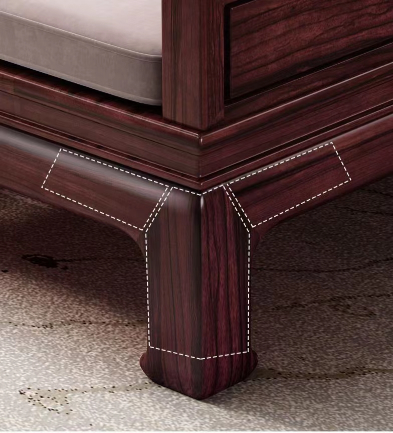 新中式红木家具大红酸枝,新中式红木家具小户型红酸枝