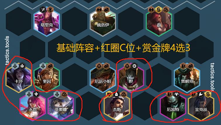 云顶之弈三星五费怎么对付,云顶之弈各个赛季三星五费