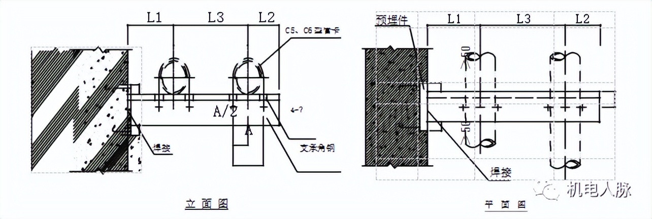 支吊架图纸怎么看,支吊架的施工方案
