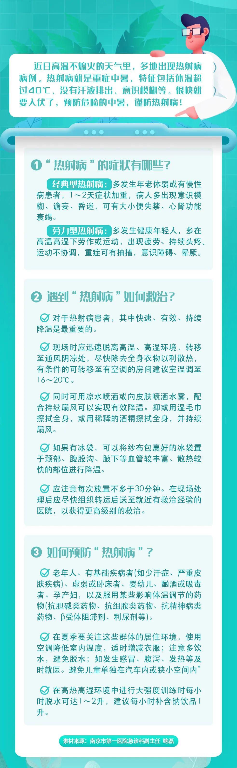 高温及热辐射对人体的危害,高温酷暑远离夺命热射病