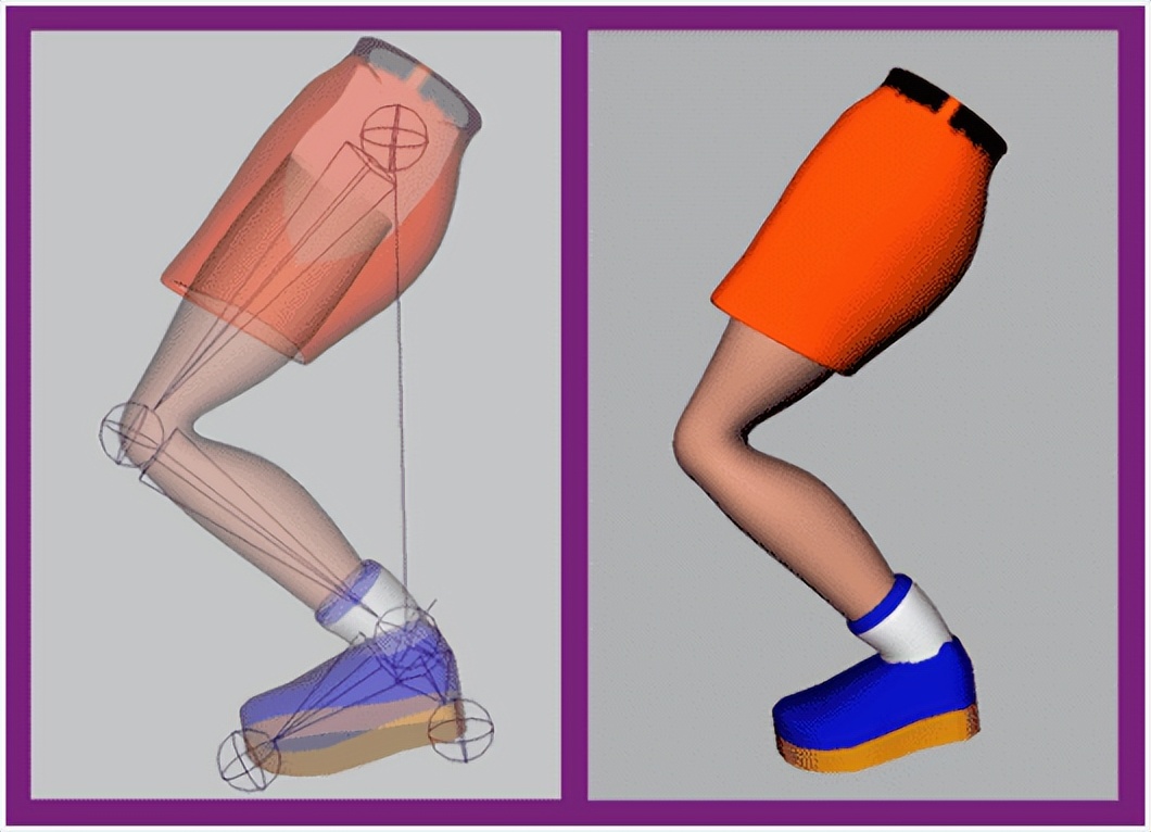 关节动画和骨骼动画,骨骼角色动画