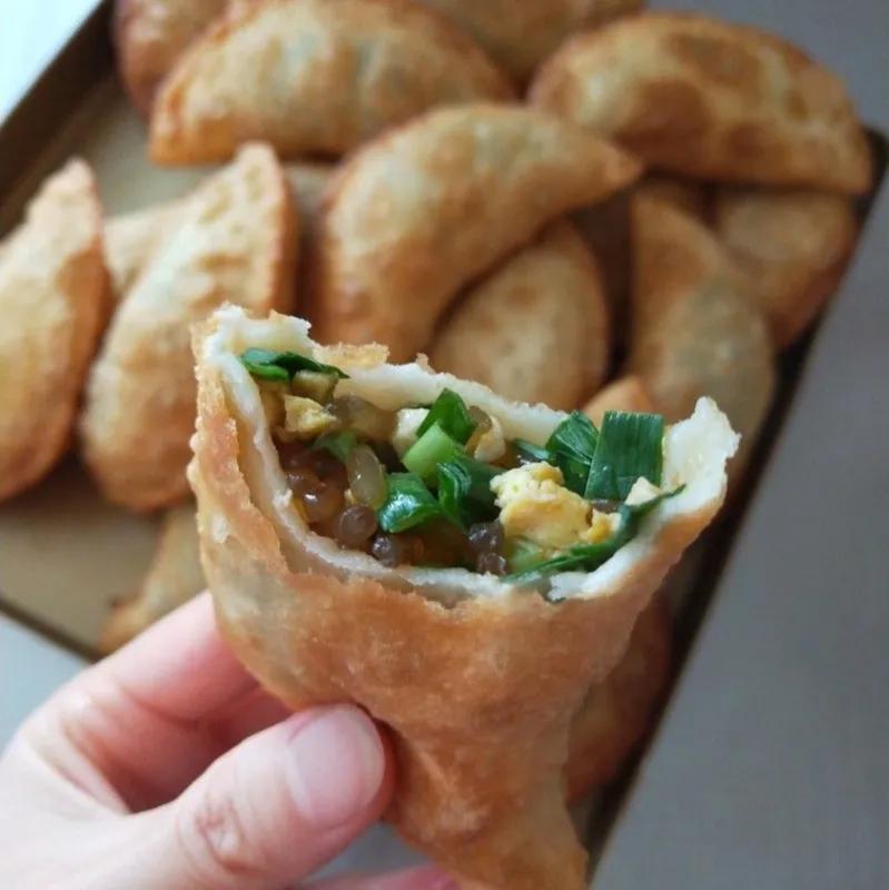 冬天好吃的炸菜角,炸菜角早餐