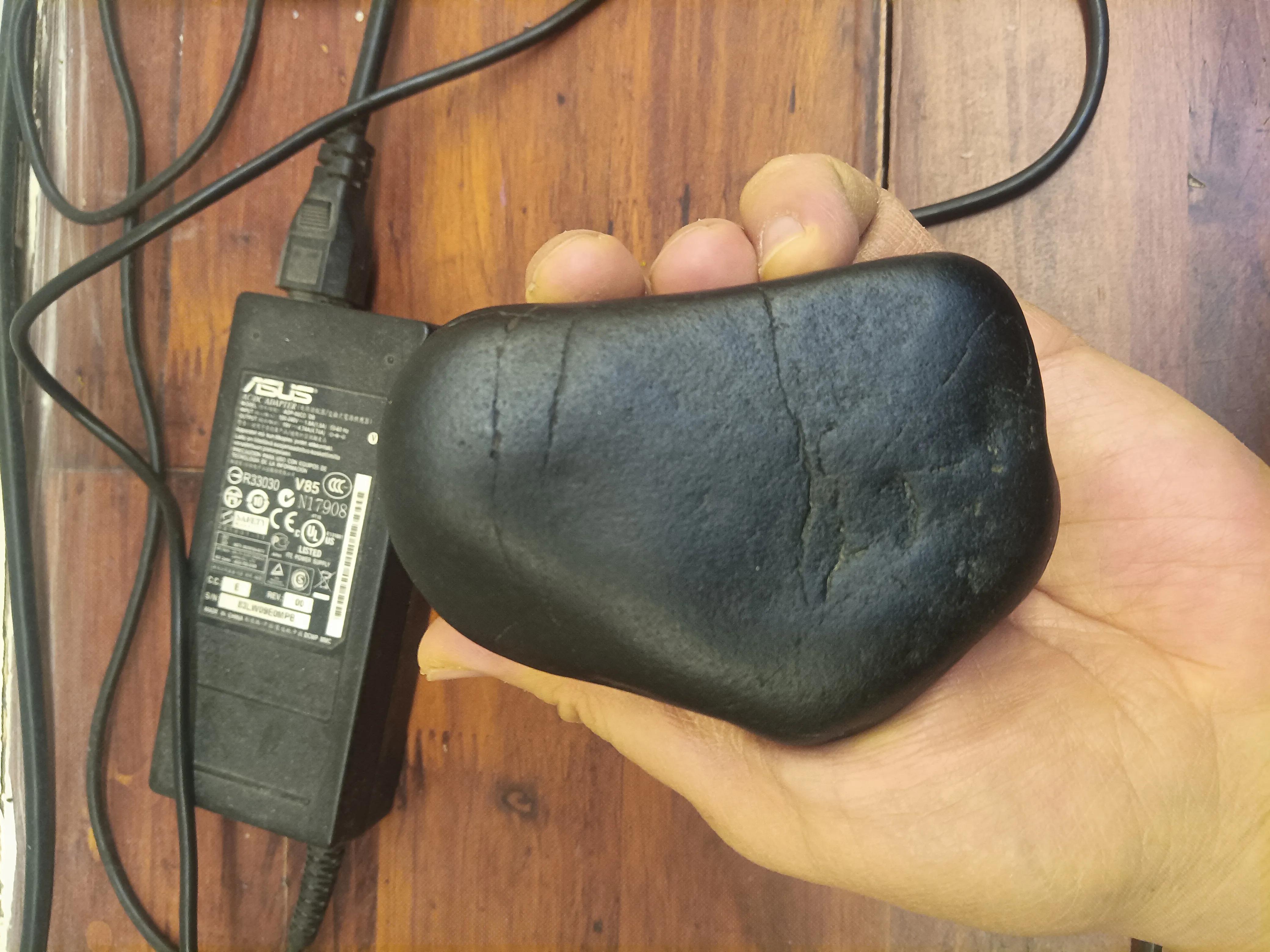 一块和田玉籽料,墨玉县戈壁滩捡玉石