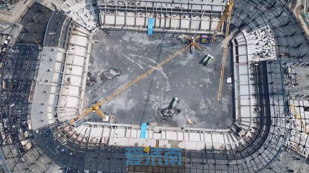 黄河体育足球场哪年开始使用,黄河体育中心足球场最新进展