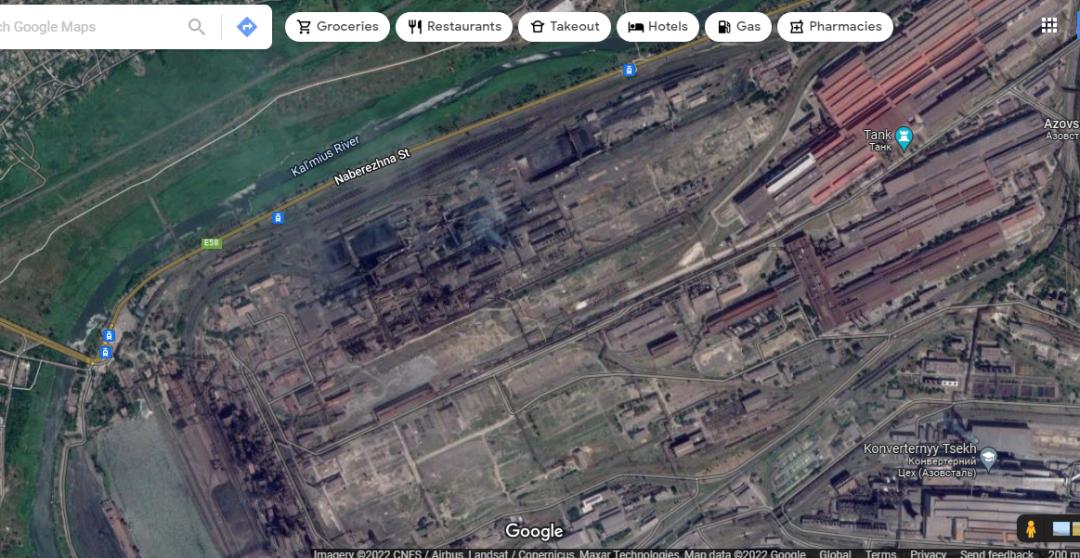 谷歌公布的俄罗斯军事设施图像,谷歌公开大量俄军基地卫星照