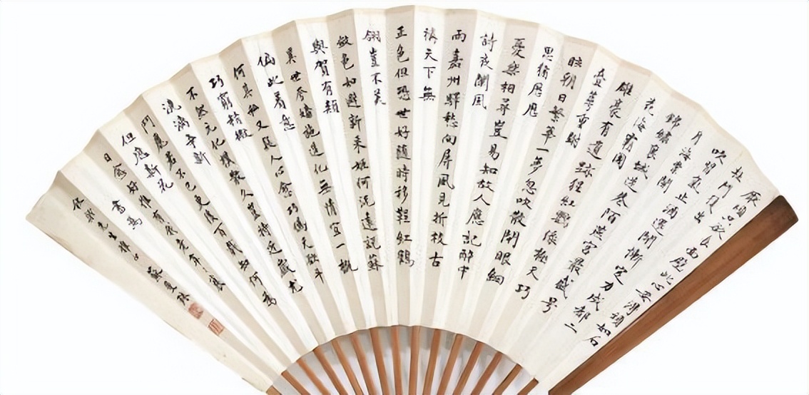 湖庄消夏历代名家扇面作品展,名人花鸟扇面作品欣赏