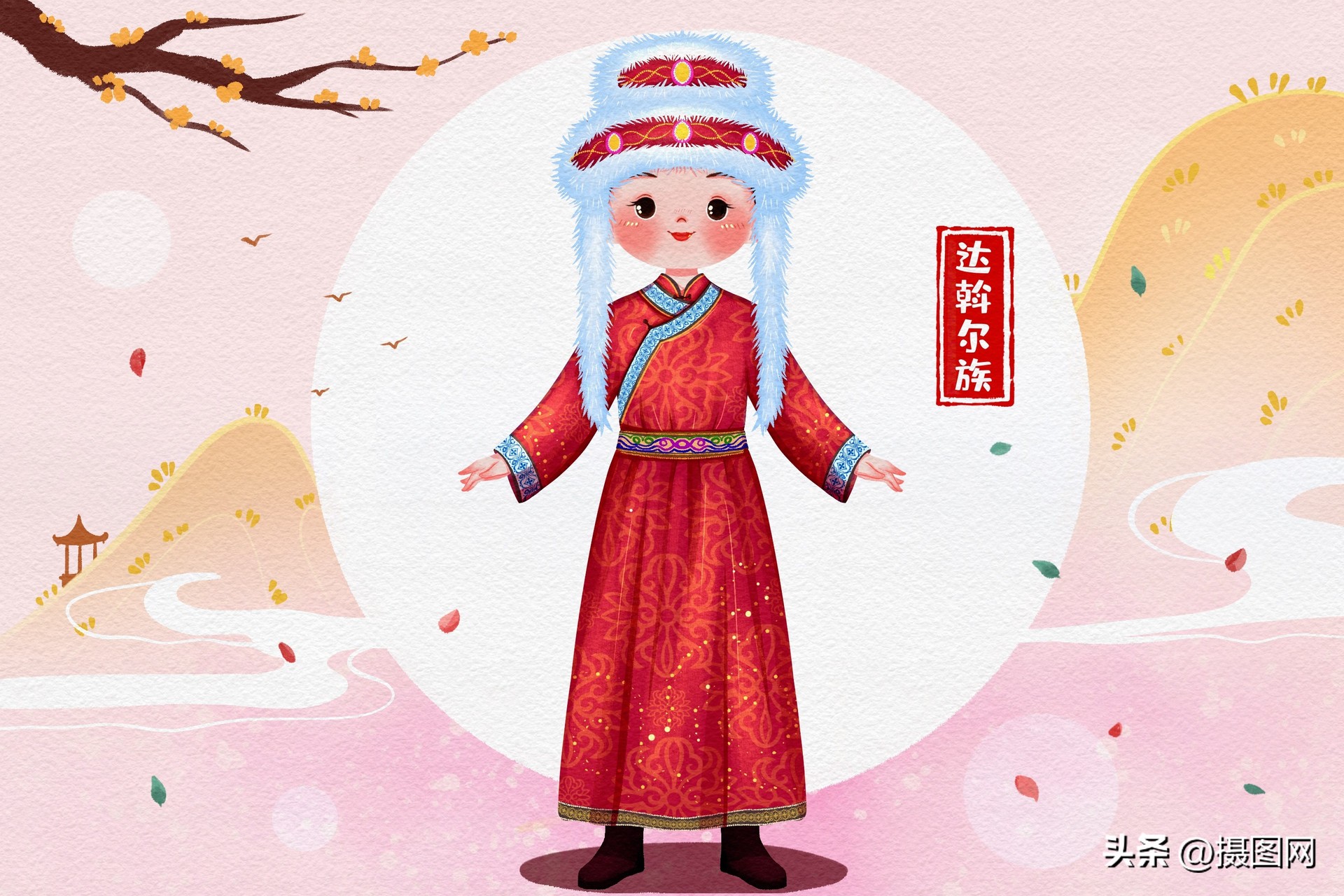 古代手绘服饰图片大全简单又漂亮,传统服饰古风手绘图片