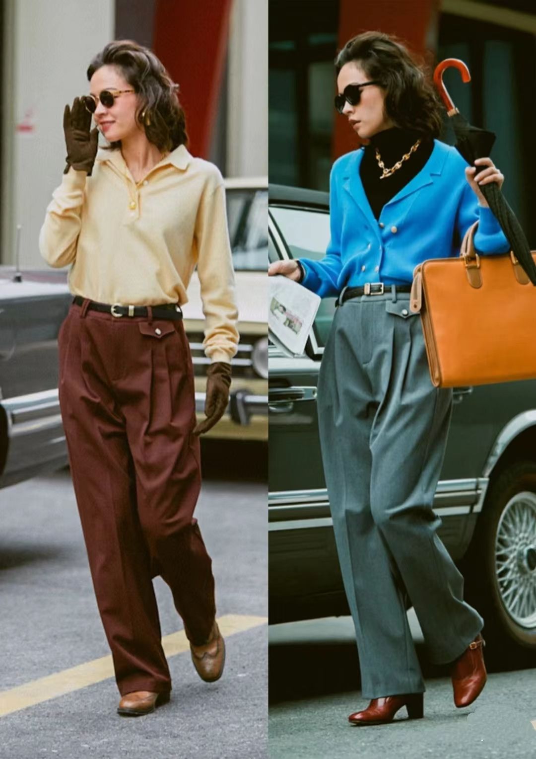 这个秋冬爱上“复古风”，优雅时尚又精致，邂逅更美的自己