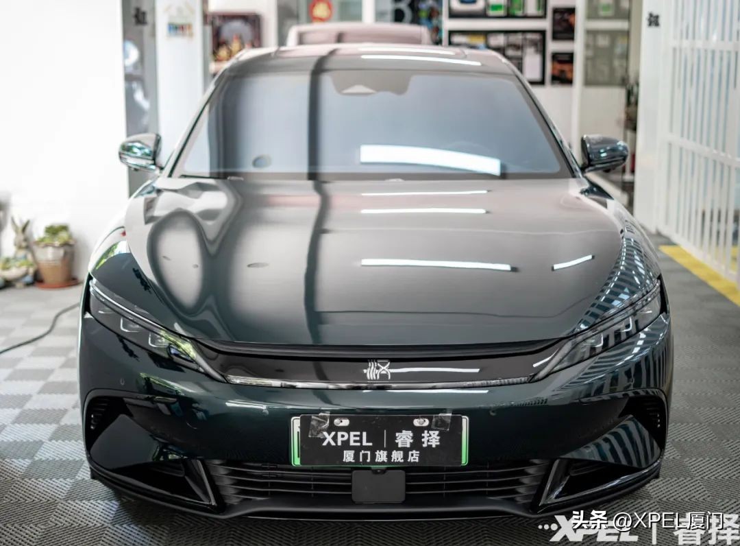 厦门汽车贴膜合肥,比亚迪车衣贴膜手法