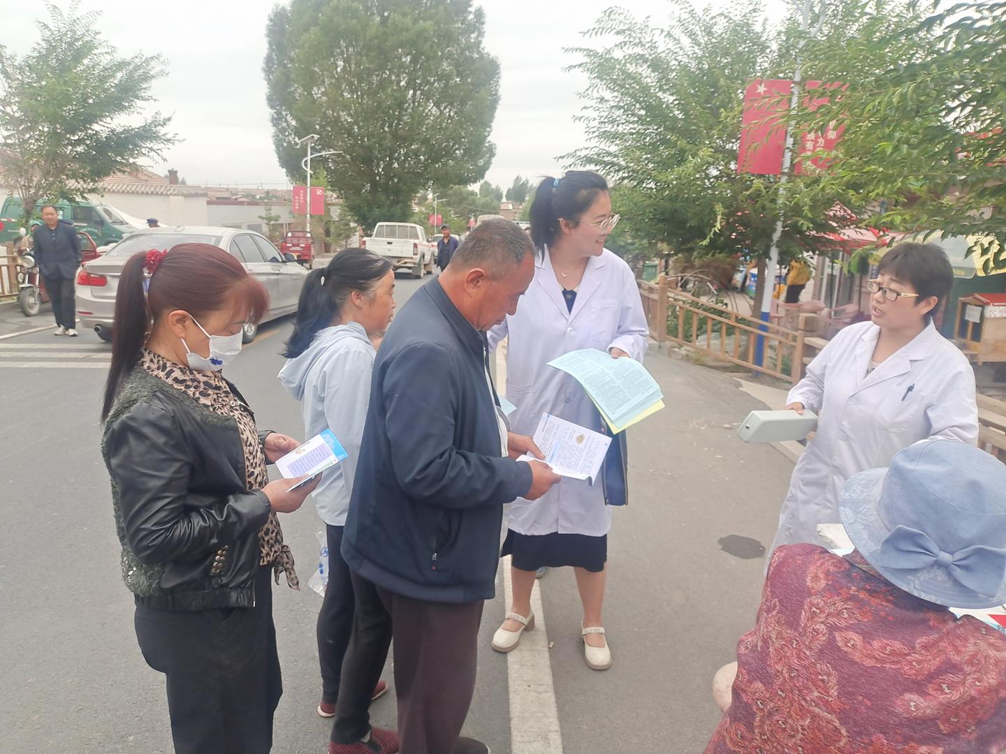 民乐县永固中心卫生院开展“八一”双拥系列义诊活动