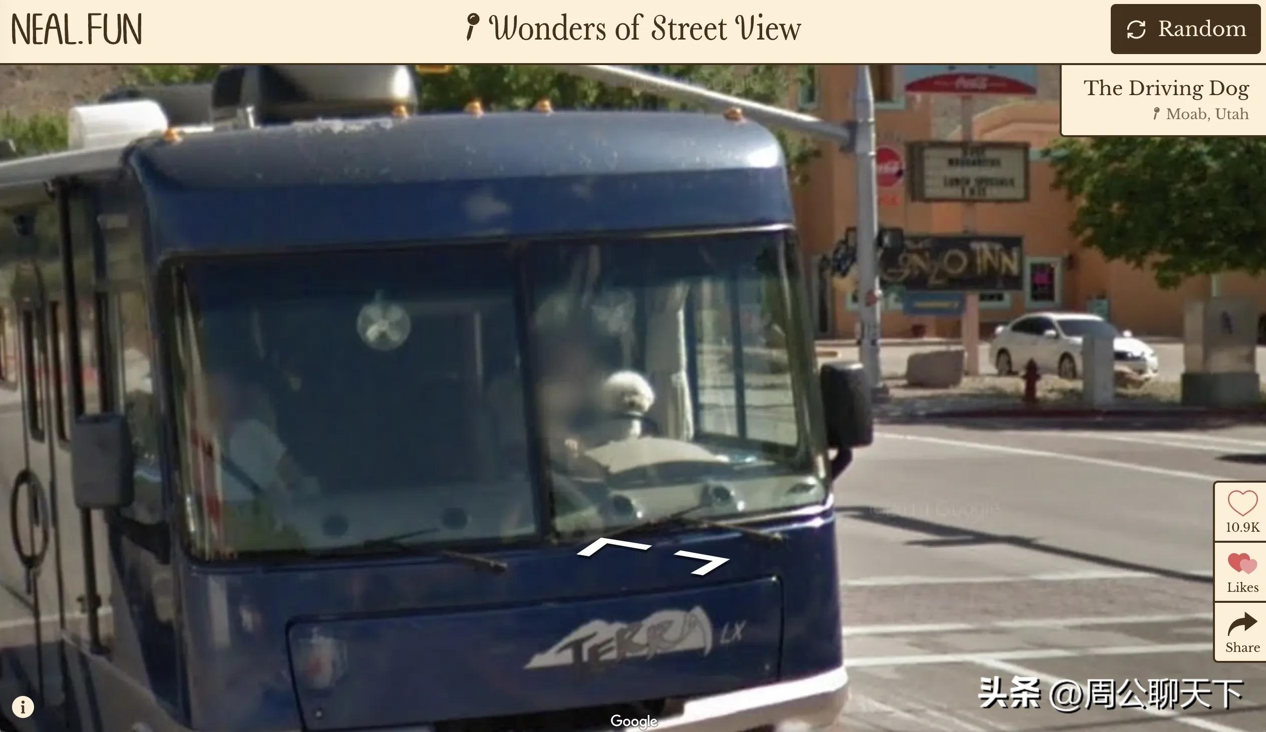 谷歌地图诡异街景,谷歌地图不能用了