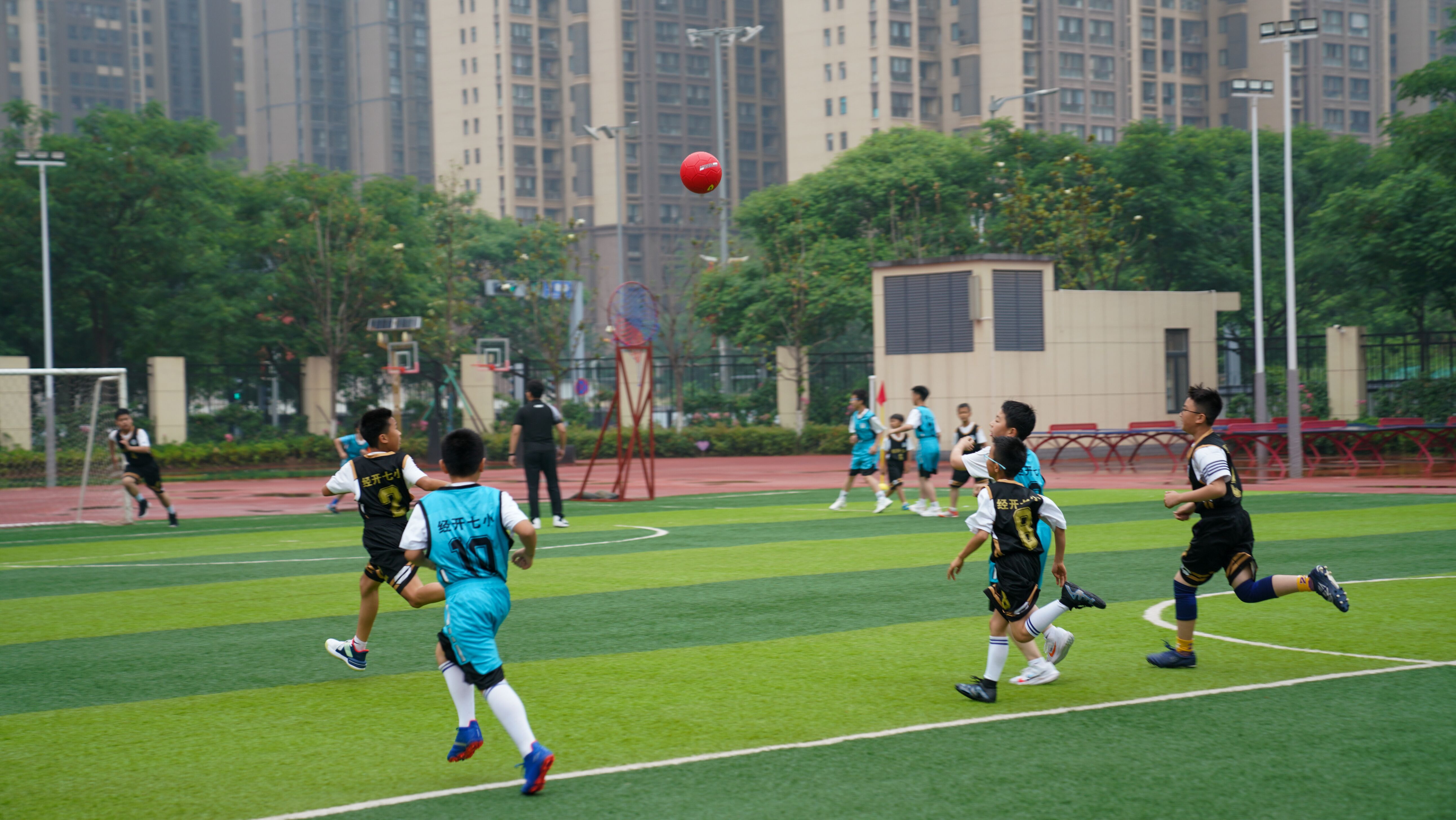 传承红色体育精神凝聚奋进力量|红色体育特色项目活动走进西安经开第七小学