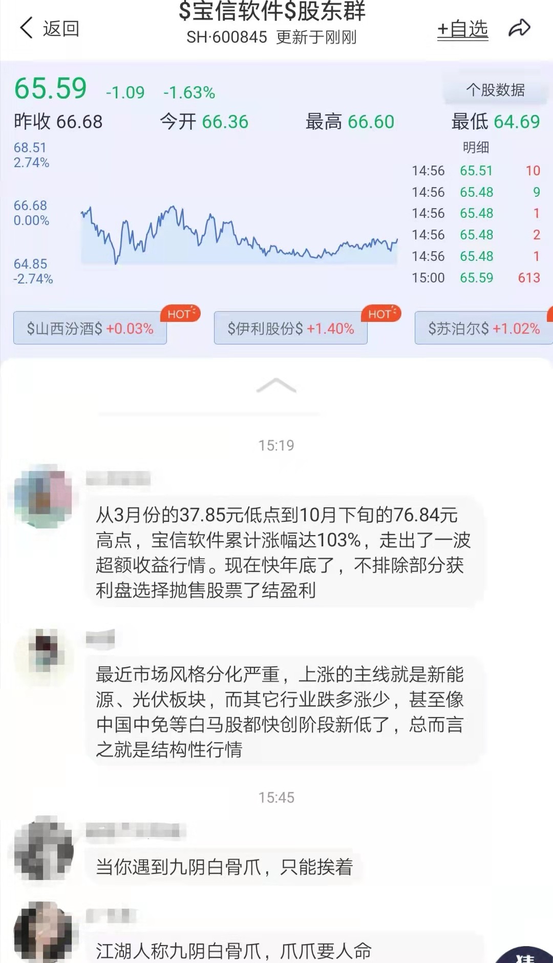 懵了！9连跌！900亿科技龙头股宝信软件重挫11%，市值蒸发136亿