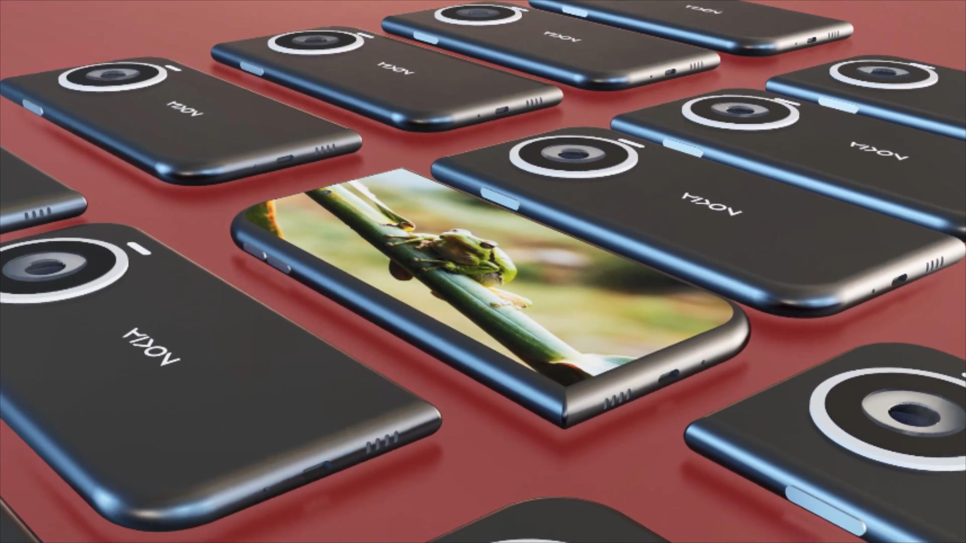 诺基亚765全面屏手机,诺基亚新7650渲染