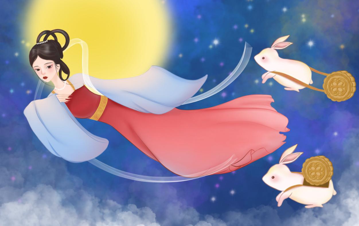 中秋节的传说故事200字左右,关于中秋的五个传说