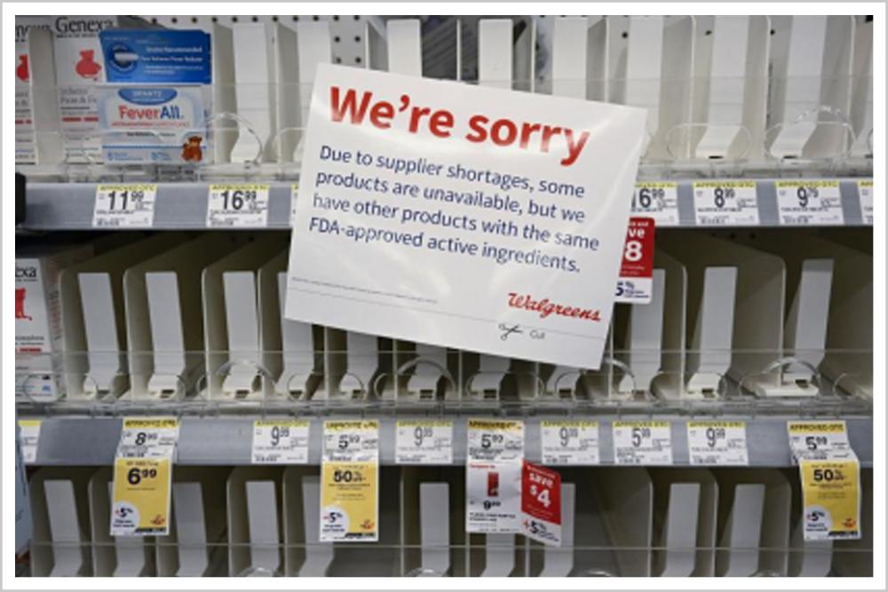 美国超100种药物供应短缺,美国医用物资告急