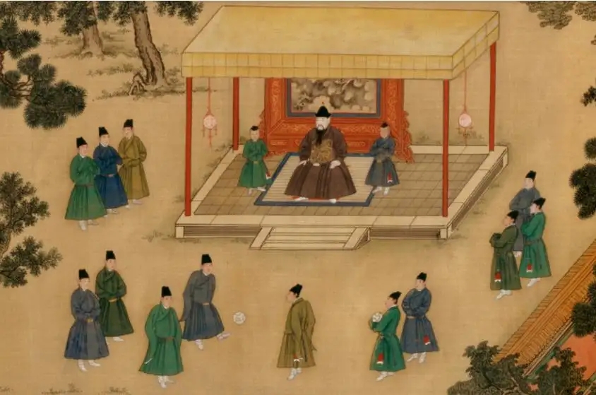 宋代蹴鞠的魅力,南宋女子蹴鞠