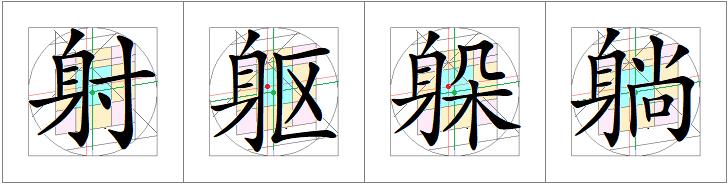 汉字书写的重心,汉字的重心是什么