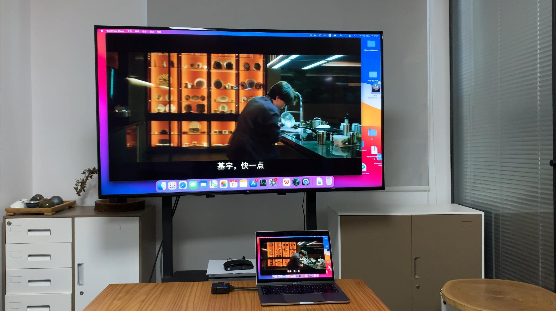 电脑怎么同时投屏到电视和投影仪,无线投屏器与投影仪怎么连接