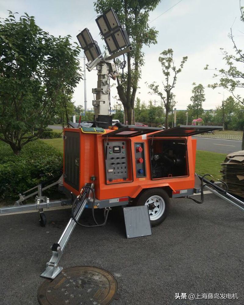 升降式移动照明车,大型移动升降照明灯车厂家