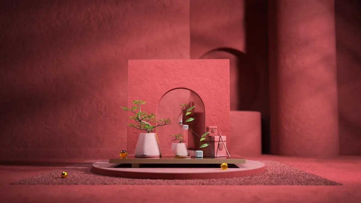 纯红色中国红壁纸图片,经典红色系壁纸