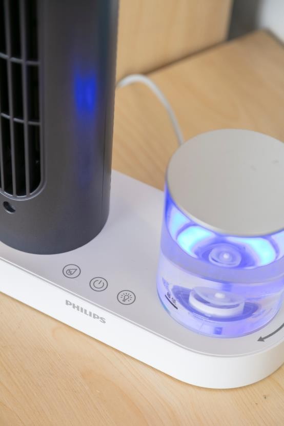 夏天降温神器随身携带空气加湿器,电风扇加湿器家里专用