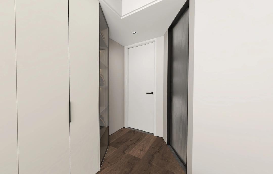 98平米三室两厅二卫简约装修风格,98平方米三室一厅装修现代简约