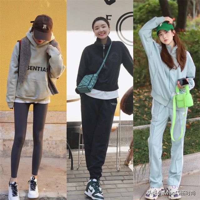 春季，“运动裤”最正确的打开方式：搭配这几款上衣，洋气又显瘦
