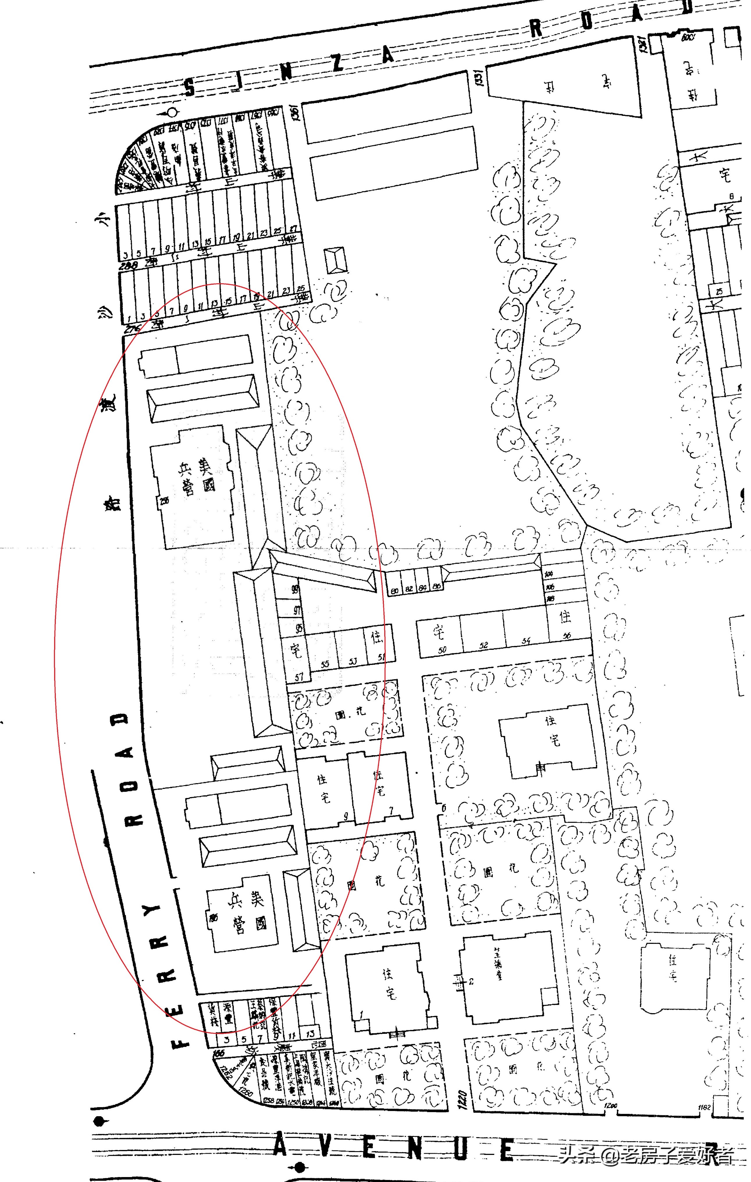 西康路上的历史保护建筑和名人故居