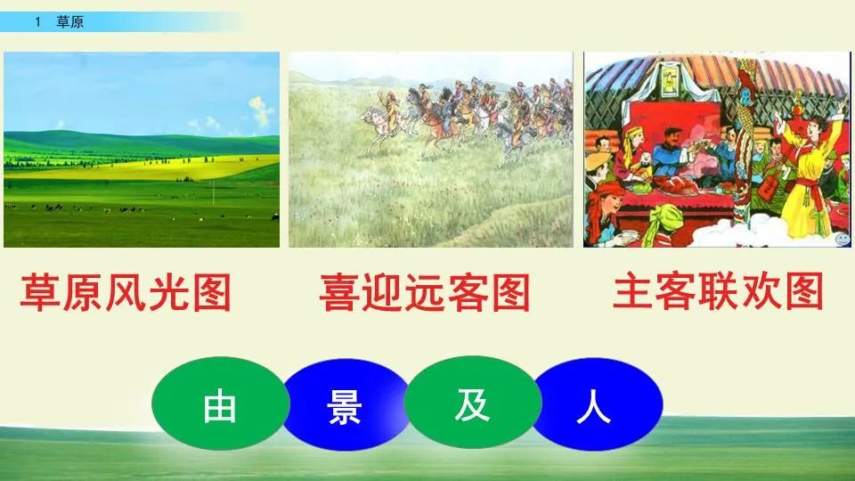 部编版六年级语文课文预习第1课,部编版六年级上册语文书草原预习