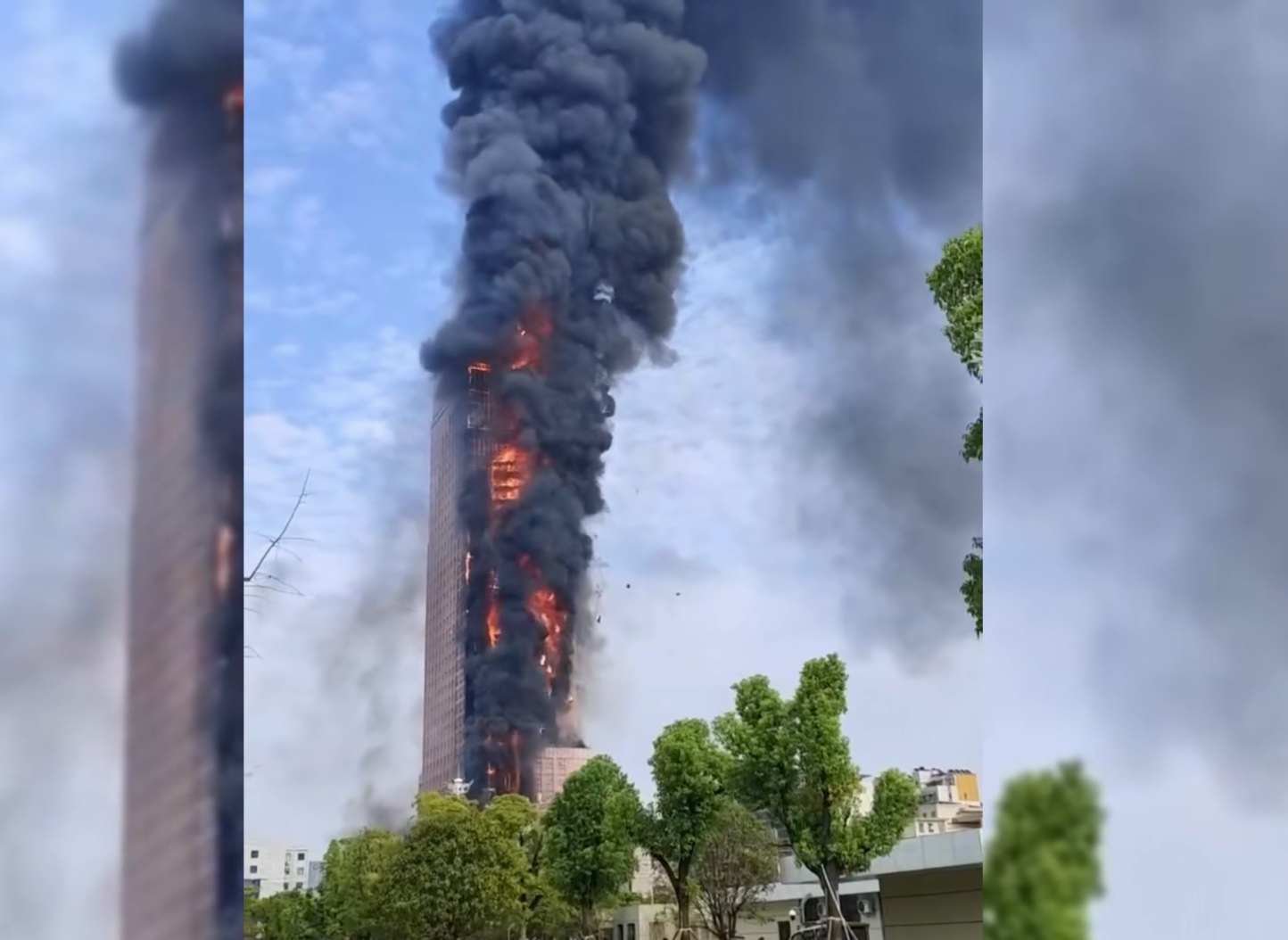 长沙电信楼被烧,长沙电信大楼被烧毁重建要多少钱