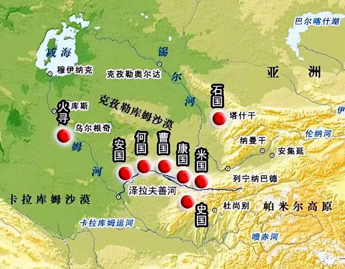 丝绸之路粟特人,丝绸之路的粟特人