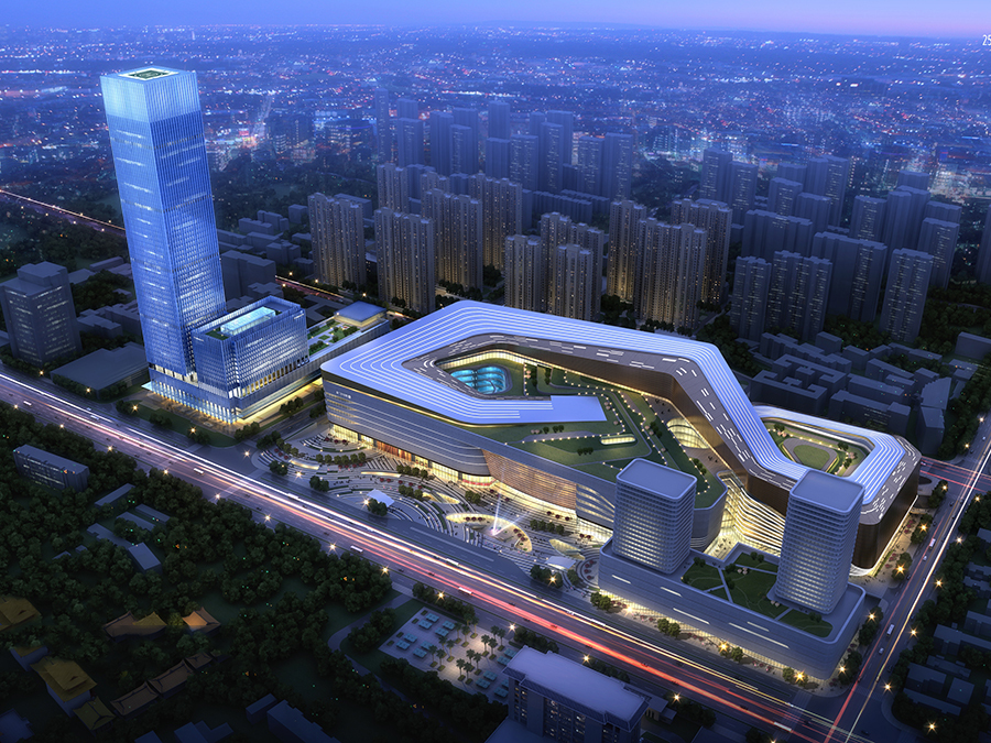 武汉再添新地标,武汉商业梦时代广场