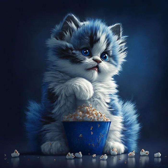 ai绘画汤姆猫,ai绘画猫咪拟人教程