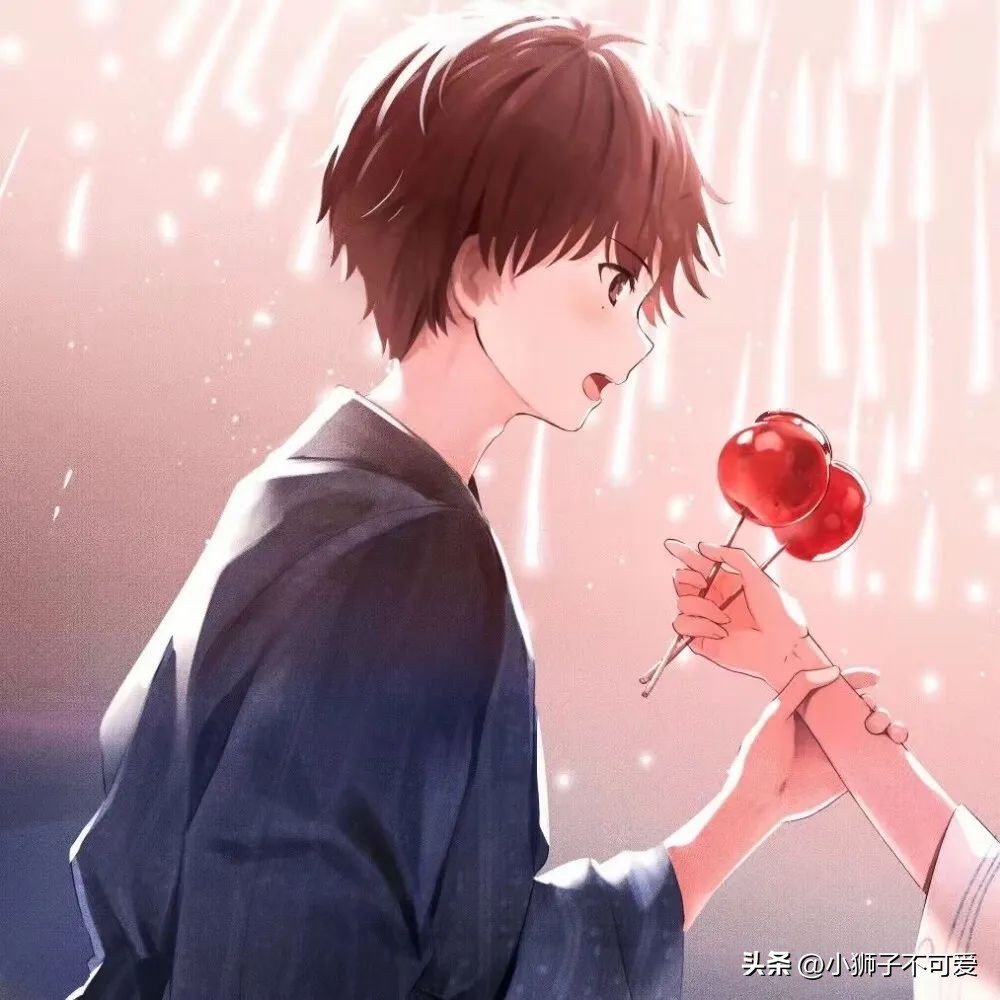 情侣动漫头像文案,微信情侣头像一男一女动漫情侣