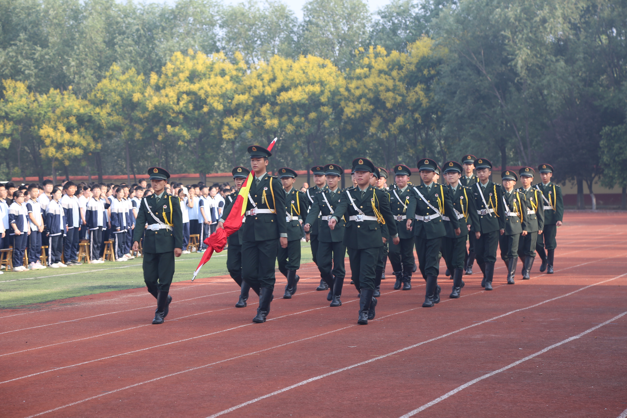 奋楫新时代，启航新征程——临沂益民实验中学举行2023年秋季开学典礼