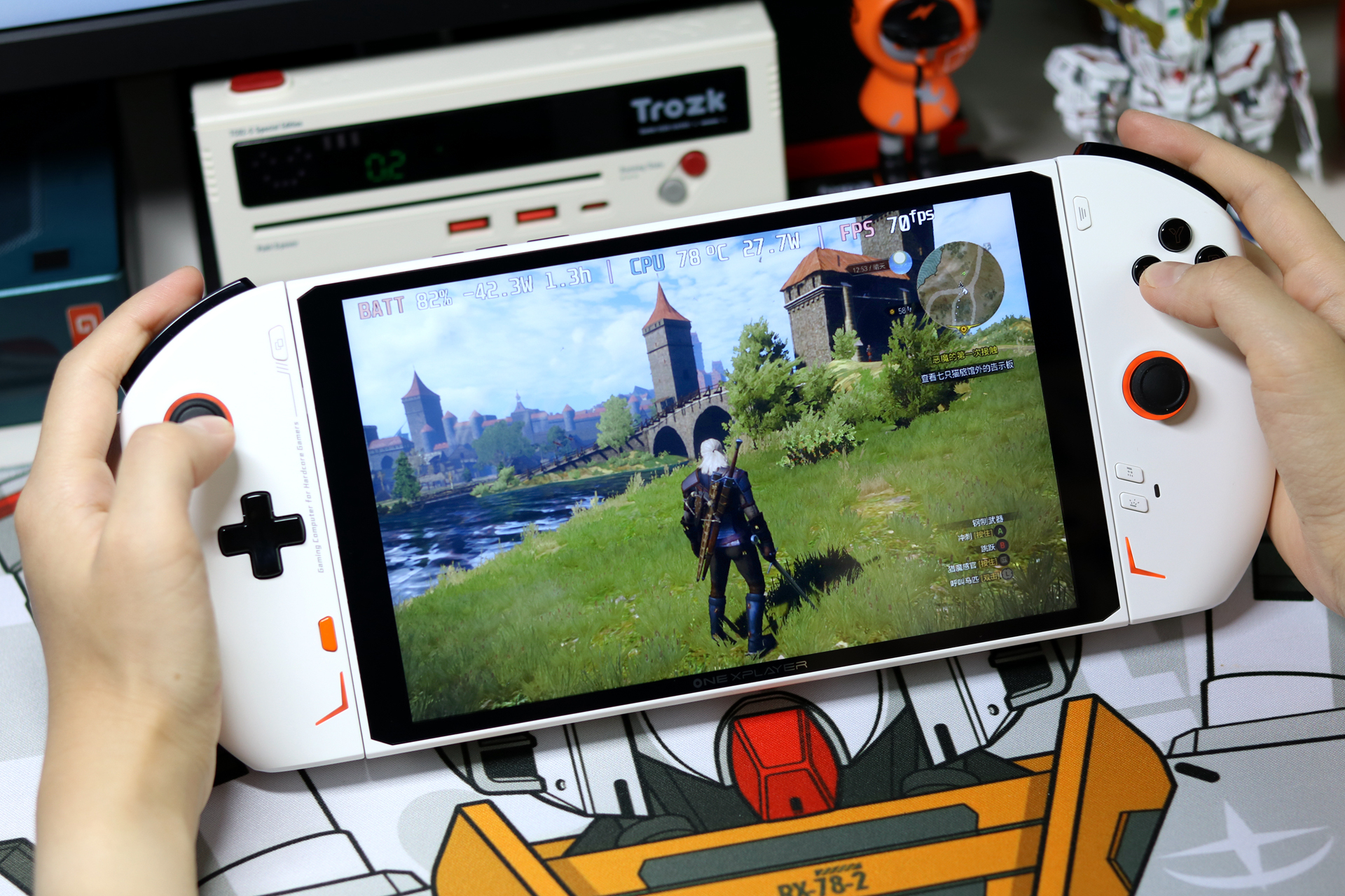 跑分100万的壹号掌机2代，搭载AMD6800U处理器，能玩哪些3A游戏？