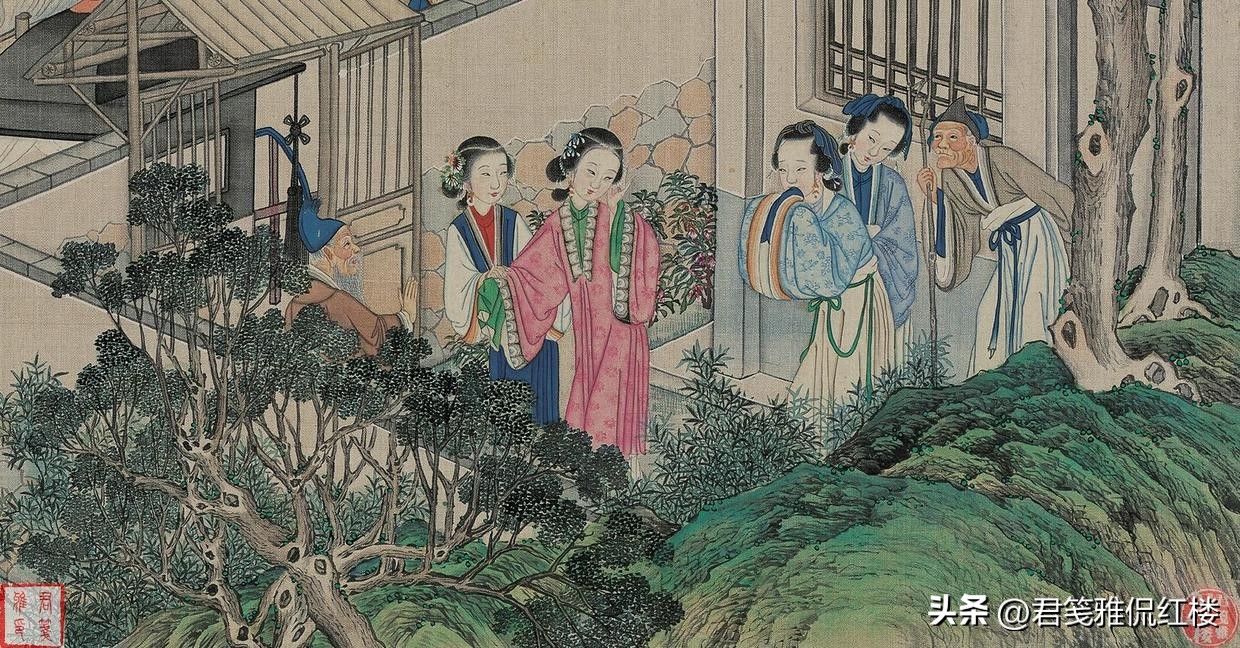 贾雨村用一副对联，还原黛死钗嫁，林黛玉是发妻，薛宝钗只是续弦