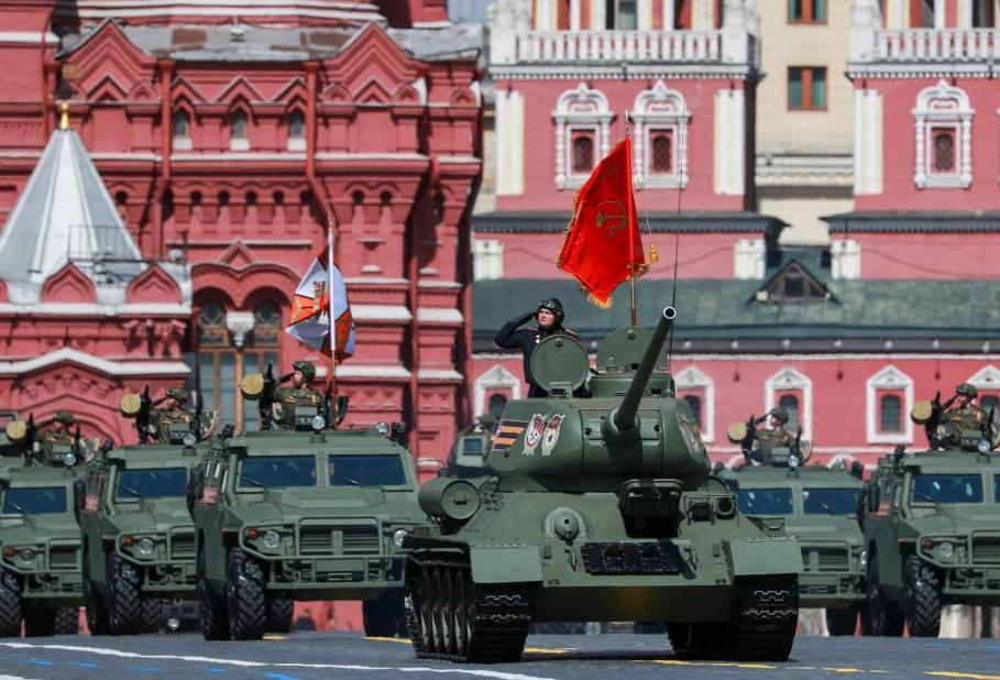 红场阅兵普京亮相,俄罗斯红场阅兵特种部队保护现场